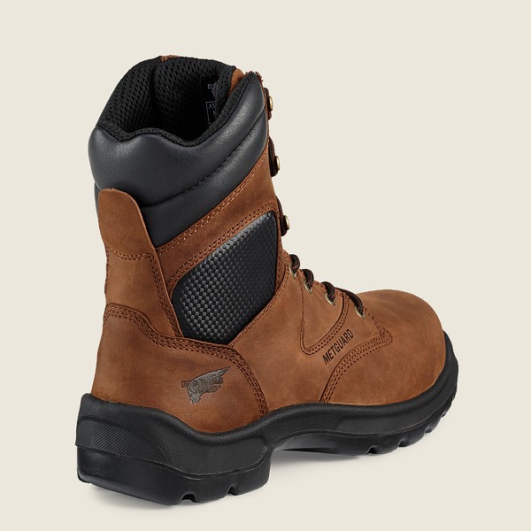 Botas de Seguridad Red Wing Hombre Marrom - Flexbond - 8-Inch Toe Metguard - 416-LAJCMY